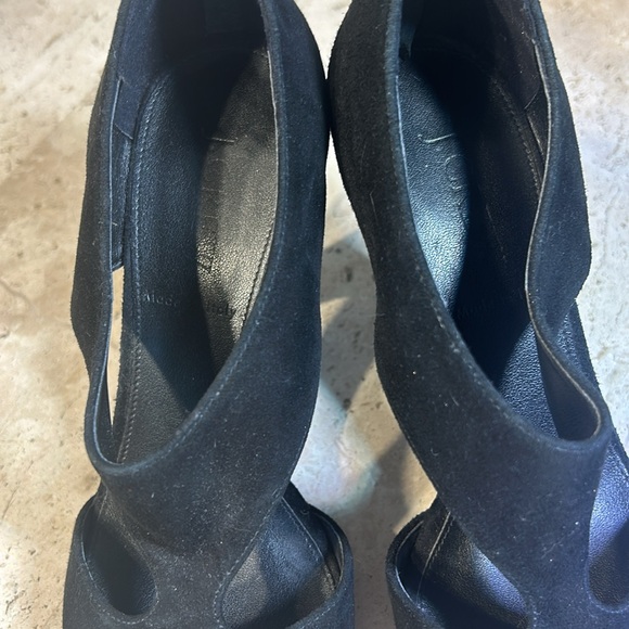 J. Crew suede heels. Size 6. Like new - Picture 5 of 8